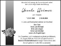 eine Anzeige